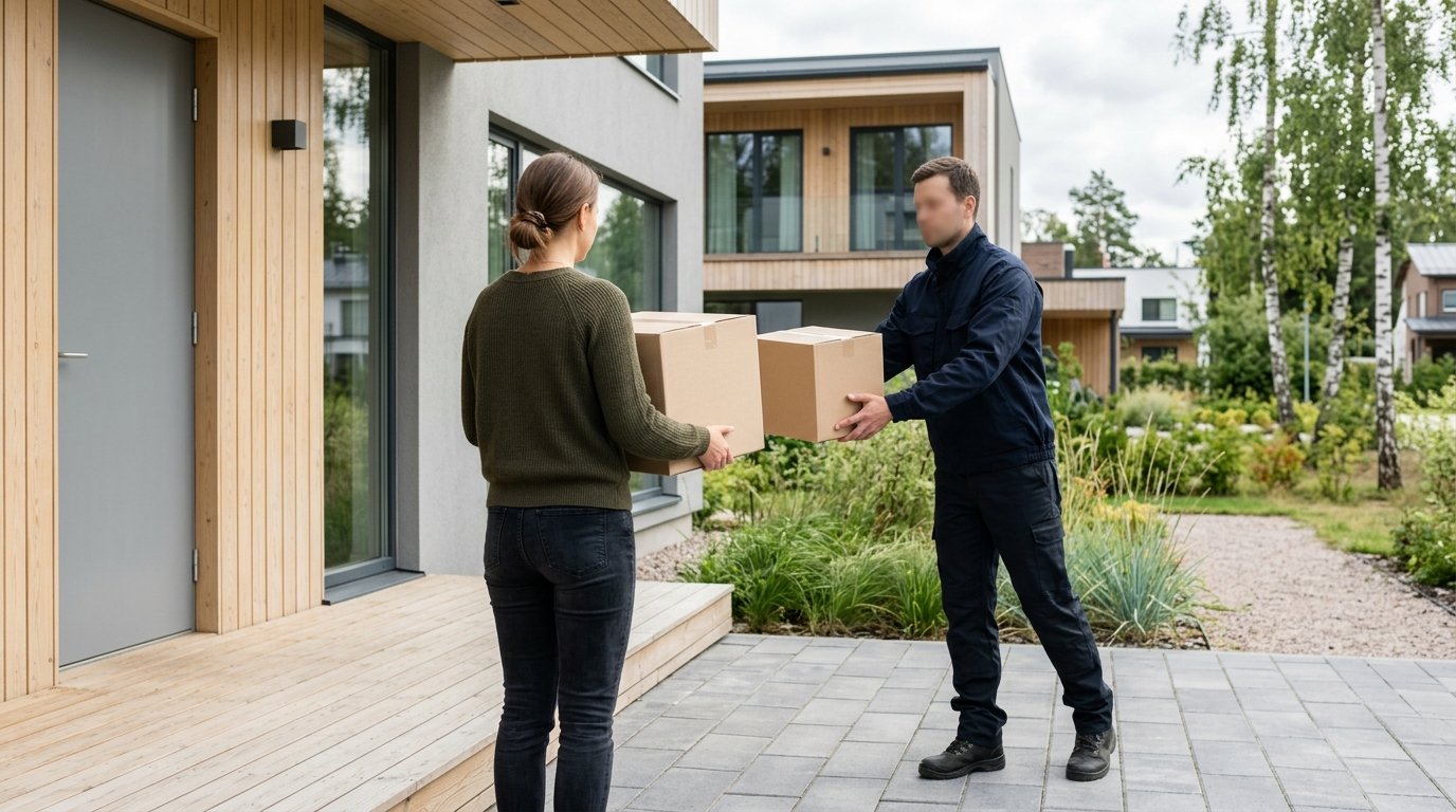 Kauba kohaletoimetamine kliendi ukseni